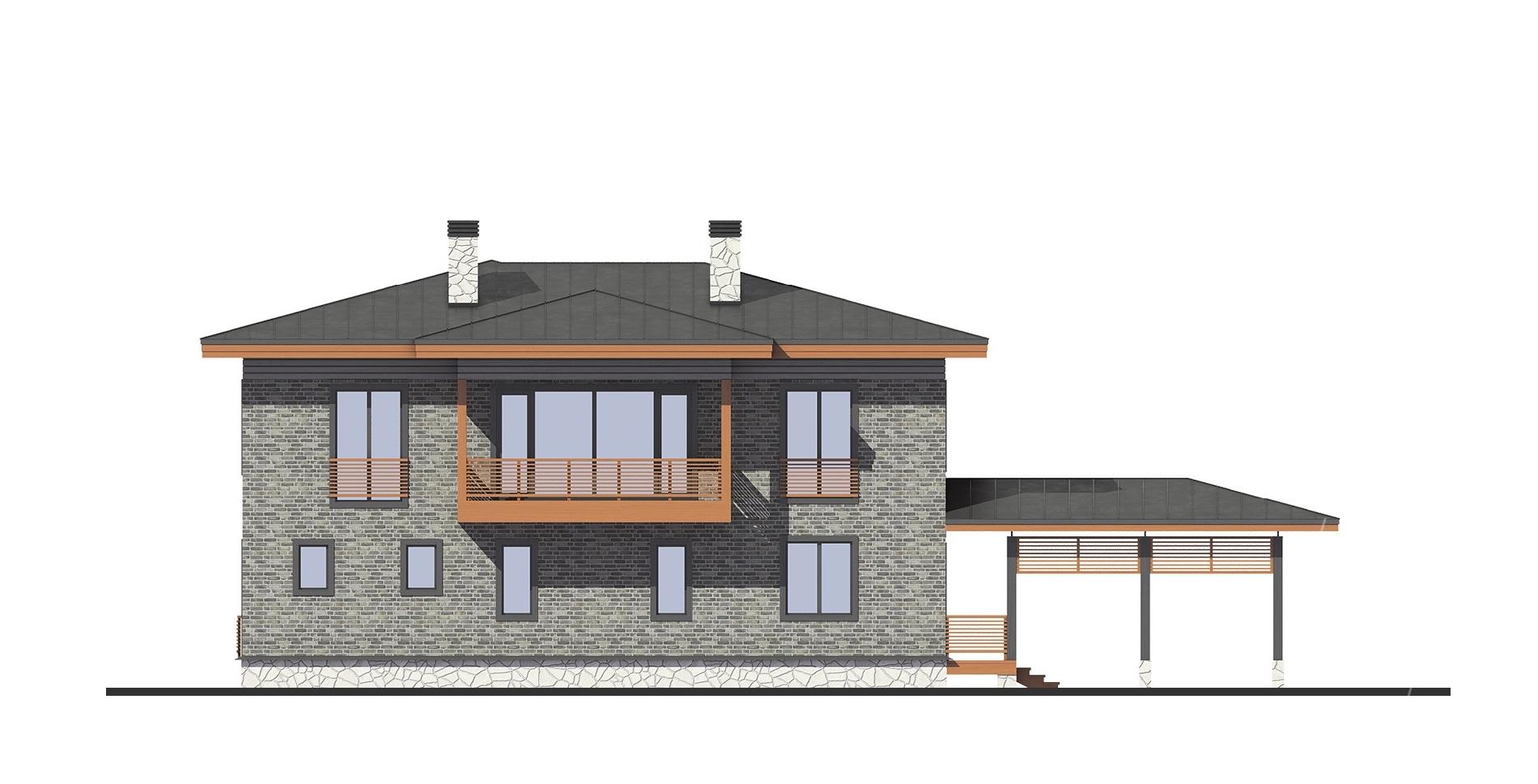 Фасады проекта дома №m-345 m-345_f (4).jpg